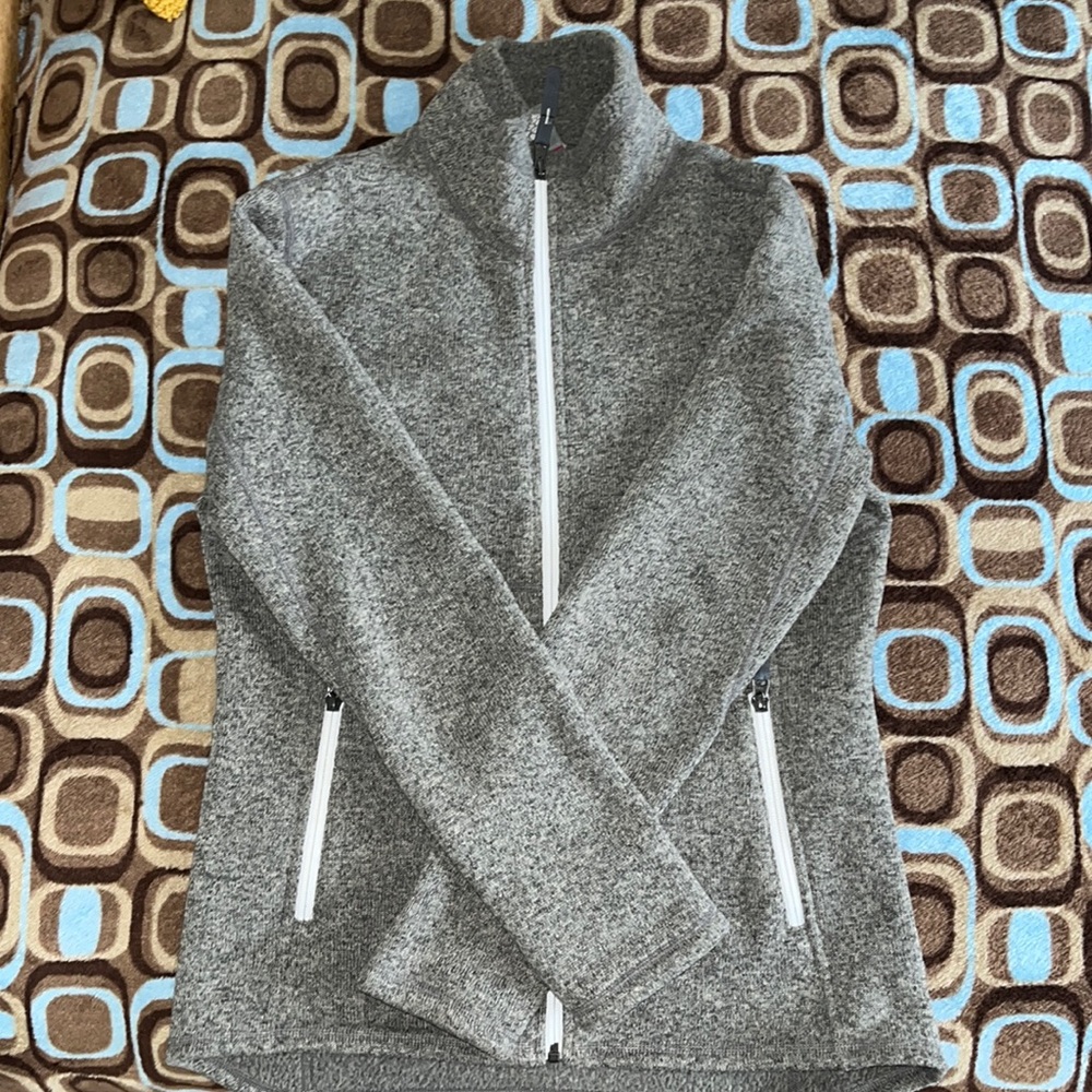 Stio grey fleece jacket